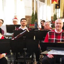 The Leawood Stage Company Orchestra performing for community theater in the Kansas City area